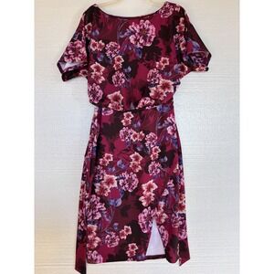 Kenise printed floral sheath dress size 12 - colorful floral print